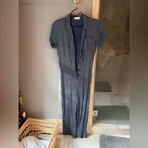 LACAUSA striped jumpsuit size XS